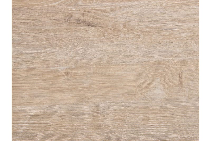Willanna Rektangulært Spisebord 140 cm i Træ med Eg- og Metaludseende - Lysebrun - Møbler - Borde - Spisebord og køkkenbord