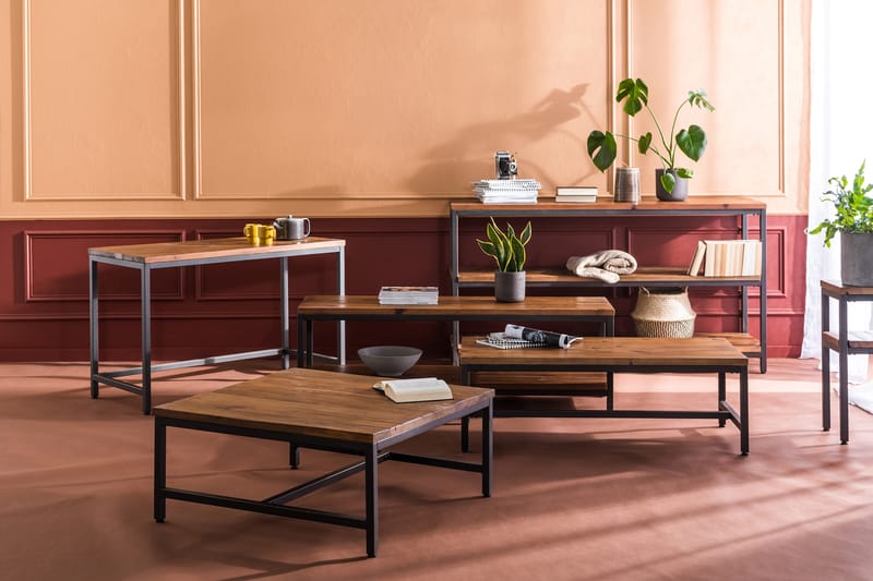 Wilmer Spisebord 140 cm - Træ/Sort - Møbler - Borde - Spisebord og køkkenbord