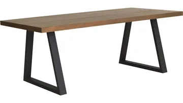 Spisebord Orknes 200x100 cm - Brun - Møbler - Borde - Spisebord og køkkenbord