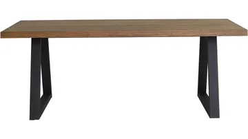Spisebord Orknes 200x100 cm - Brun - Møbler - Borde - Spisebord og køkkenbord