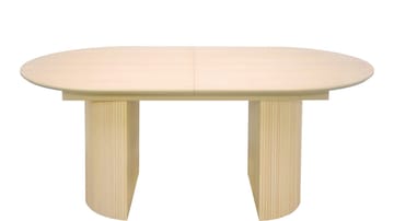 Spisebord Otaki 180 cm Butterfly - Hvidpigmenteret eg - Møbler - Borde - Spisebord og køkkenbord