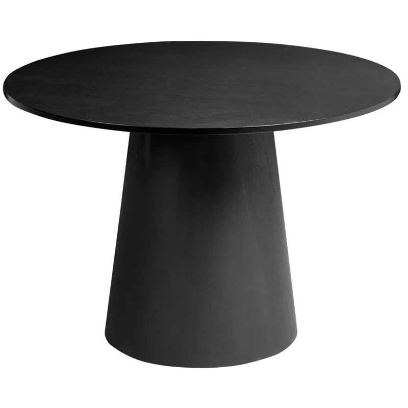 Spisebord Oyen 120 cm, Sort