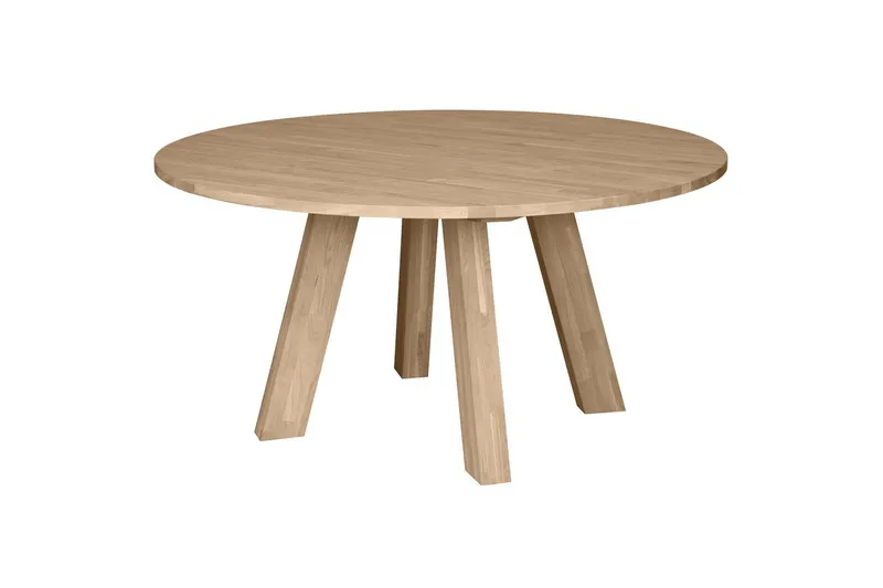 Spisebord Rhonda XL, Naturlig Mat