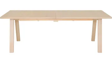 Spisebord Sälvik 220x100 cm - Hvidpigmenteret - Møbler - Borde - Spisebord og køkkenbord
