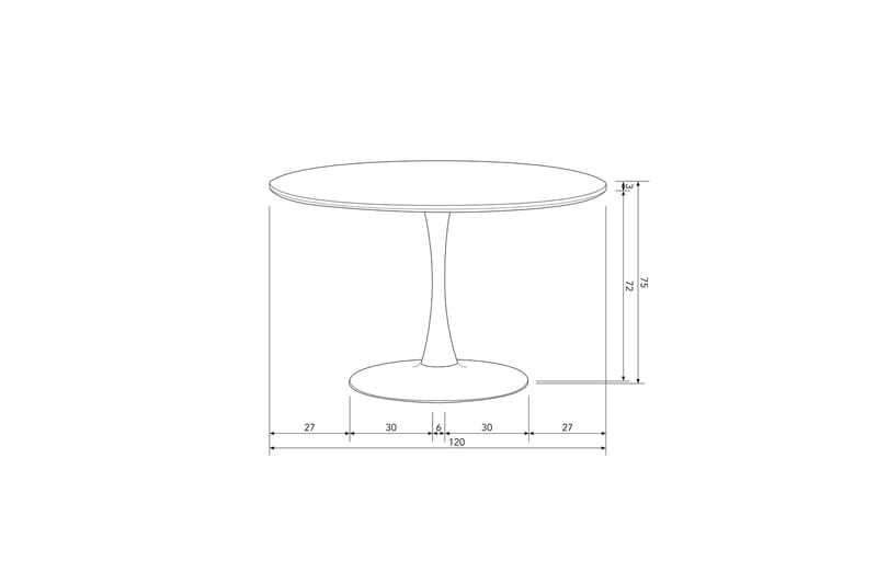 Spisebord Sammy - Møbler - Borde - Spisebord og køkkenbord