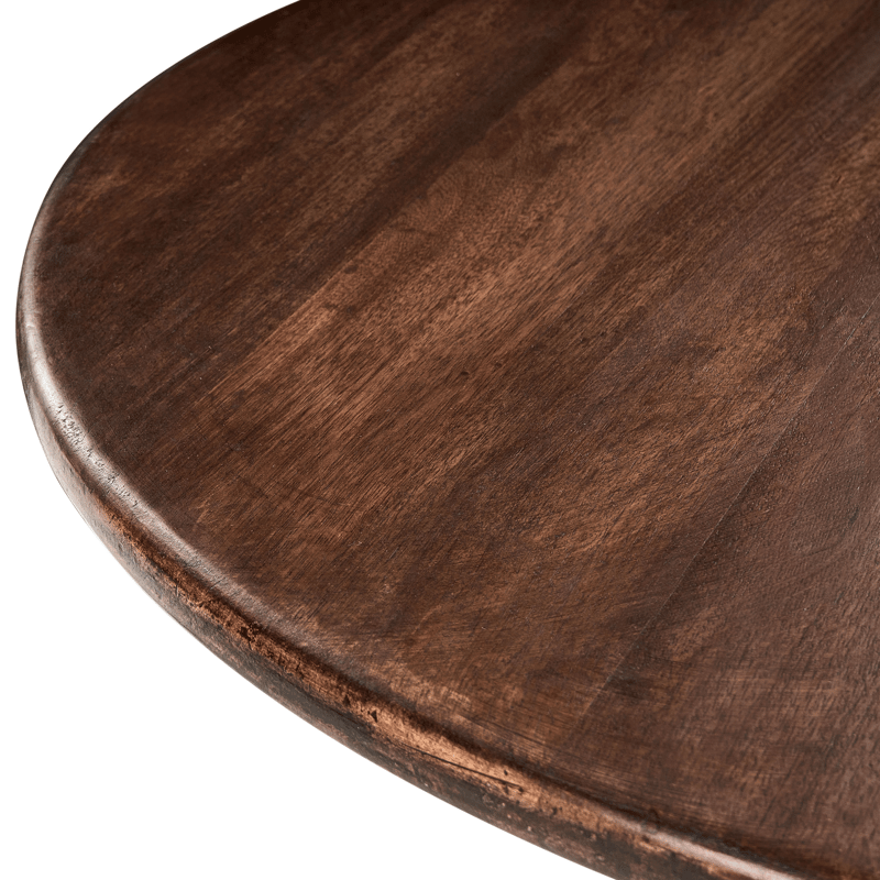 Spisebord Silvon 120 cm - Mørkebrun - Møbler - Borde - Spisebord og køkkenbord