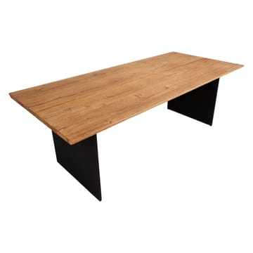 Spisebord Teron 220x100x75 cm - Eg/sort - Møbler - Borde - Spisebord og køkkenbord