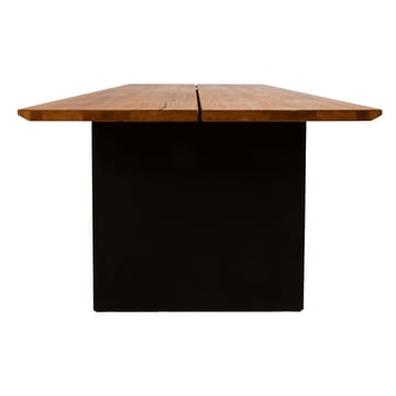 Spisebord Teron 220x100x75 cm - Eg/sort - Møbler - Borde - Spisebord og køkkenbord