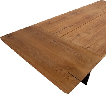 Spisebord Teron 220x100x75 cm - Eg/sort - Møbler - Borde - Spisebord og køkkenbord