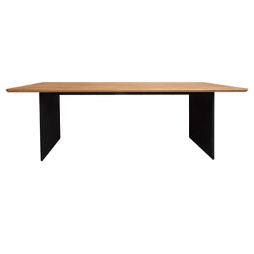 Spisebord Teron 220x100x75 cm - Eg/sort - Møbler - Borde - Spisebord og køkkenbord