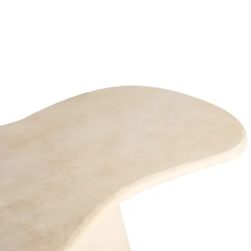 Spisebord udendørs Spoleto 110x200 cm - Beige - Havemøbler - Havebord - Spisebord & havebord
