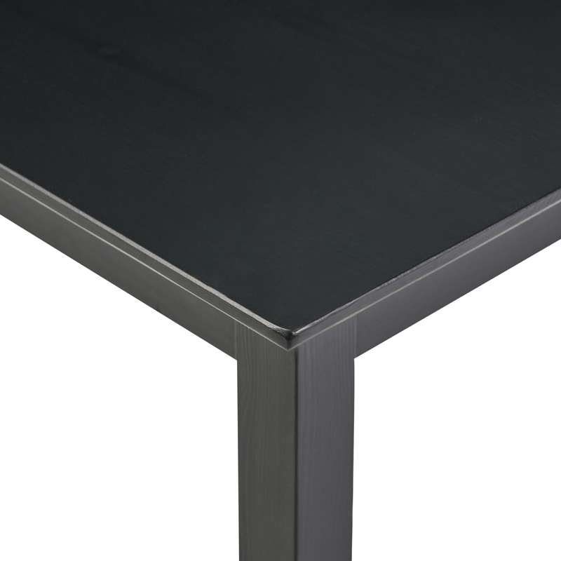 Spisebord Veritas 75 cm - Sort - Møbler - Borde - Spisebord og køkkenbord