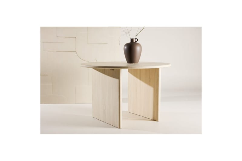 Spisebord VIND Björholmen Rund 120 cm Hvid - Møbler - Borde - Spisebord og køkkenbord