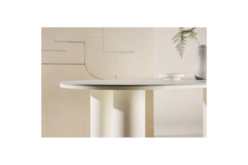 Spisebord VIND Havstenssund 110x220 cm Hvid - Møbler - Borde - Spisebord og køkkenbord