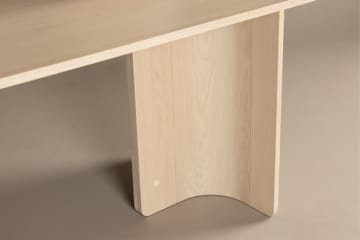 Spisebord VIND Tyresö ovalt spisebord Hvidvasket - Møbler - Borde - Spisebord og køkkenbord