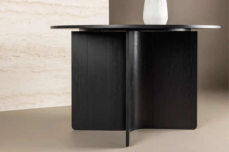 Spisebord VIND Tyresö rundt spisebord Sort - Møbler - Borde - Spisebord og køkkenbord