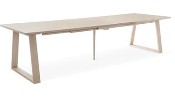 Spisebord Wikdal 220x100 cm - Hvidpigmenteret eg - Møbler - Borde - Spisebord og køkkenbord