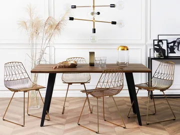 Spisebord Witney 160 cm - Brun - Møbler - Borde - Spisebord og køkkenbord