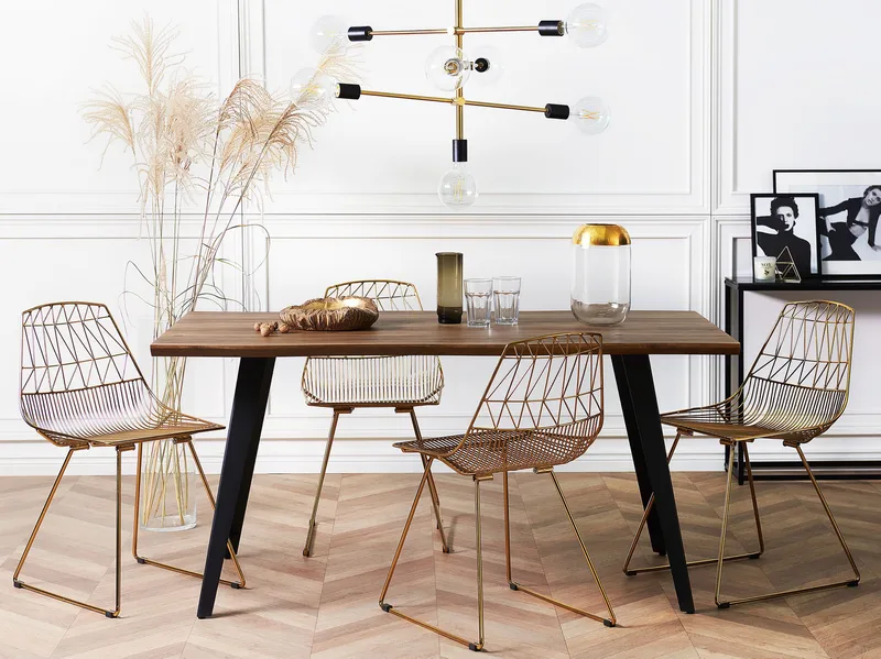 Spisebord Witney 160 cm - Brun - Møbler - Borde - Spisebord og køkkenbord