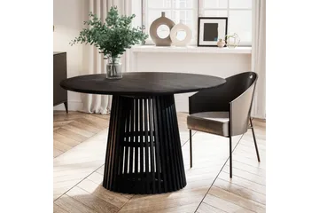 Spisebord Wohnling Rund 120 cm massivt træ loftstil - Møbler - Borde - Spisebord og køkkenbord
