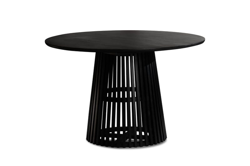 Spisebord Wohnling Rund 120 cm massivt træ loftstil - Møbler - Borde - Spisebord og køkkenbord