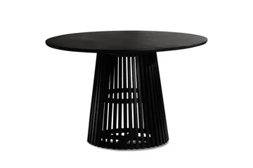 Spisebord Wohnling Rund 120 cm massivt træ loftstil - Møbler - Borde - Spisebord og køkkenbord