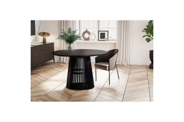 Spisebord Wohnling Rund 120 cm massivt træ loftstil - Møbler - Borde - Spisebord og køkkenbord