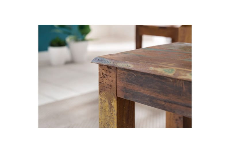 Spisebord Wohnling Solidt træ landlig stil Genbrugt mangotræ, 120x70 cm - Genbrugt mangotræ, 120x70 cm - Møbler - Borde - Spisebord og køkkenbord