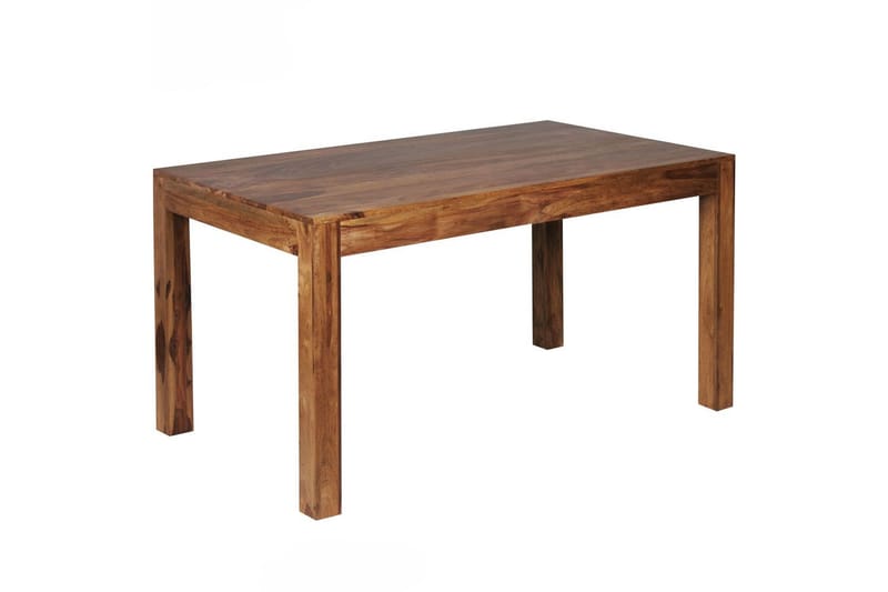 Spisebord Wohnling Solidt træ landlig stil Rose træ, 160x80 cm - Rose træ, 160x80 cm - Møbler - Borde - Spisebord og køkkenbord