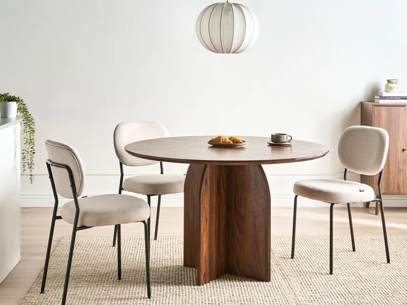 Spisebord Yarra 120 cm - Mørkebrun - Møbler - Borde - Spisebord og køkkenbord