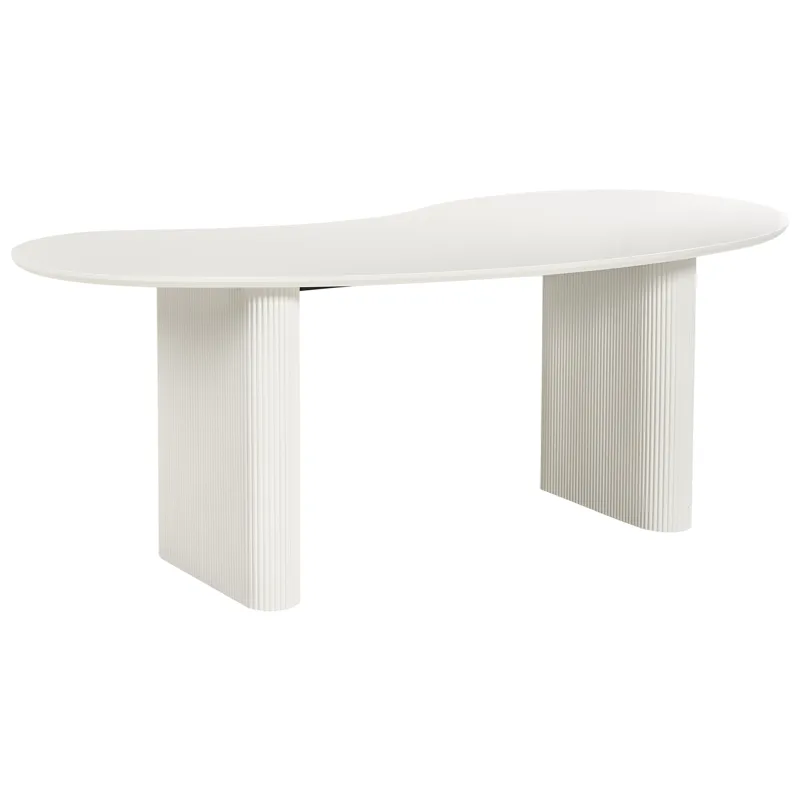 Spisebord Peery 198 cm - Hvid - Møbler - Borde - Spisebord og køkkenbord