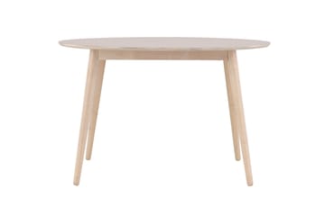 Spisebord Peach Flora spisebord ø120 - whitewash / finér Whitewash - Møbler - Borde - Spisebord og køkkenbord