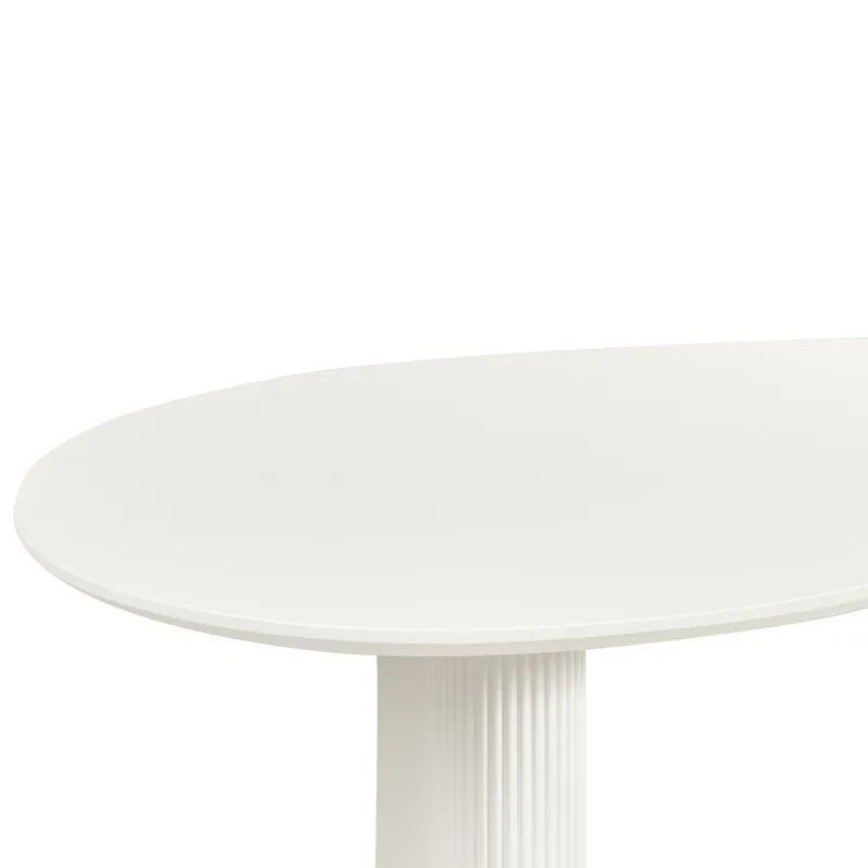 Spisebord Peery 198 cm - Hvid - Møbler - Borde - Spisebord og køkkenbord