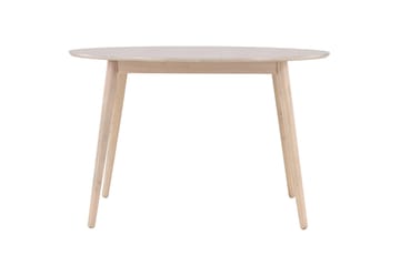 Spisebord Peach Flora spisebord ø120 - whitewash / finér Whitewash - Møbler - Borde - Spisebord og køkkenbord
