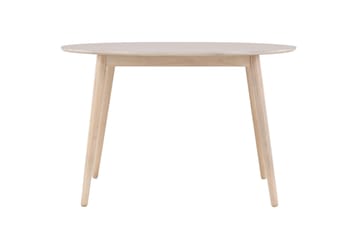 Spisebord Peach Flora spisebord ø120 - whitewash / finér Whitewash - Møbler - Borde - Spisebord og køkkenbord