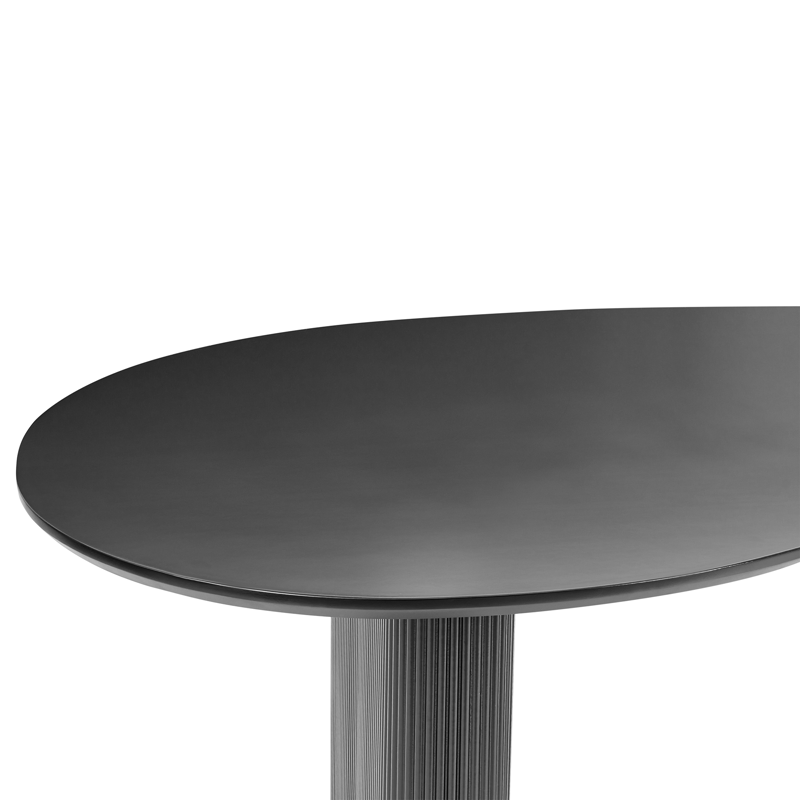Spisebord Peery 198 cm - Sort - Møbler - Borde - Spisebord og køkkenbord