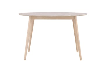 Spisebord Peach Flora spisebord ø120 - whitewash / finér Whitewash - Møbler - Borde - Spisebord og køkkenbord
