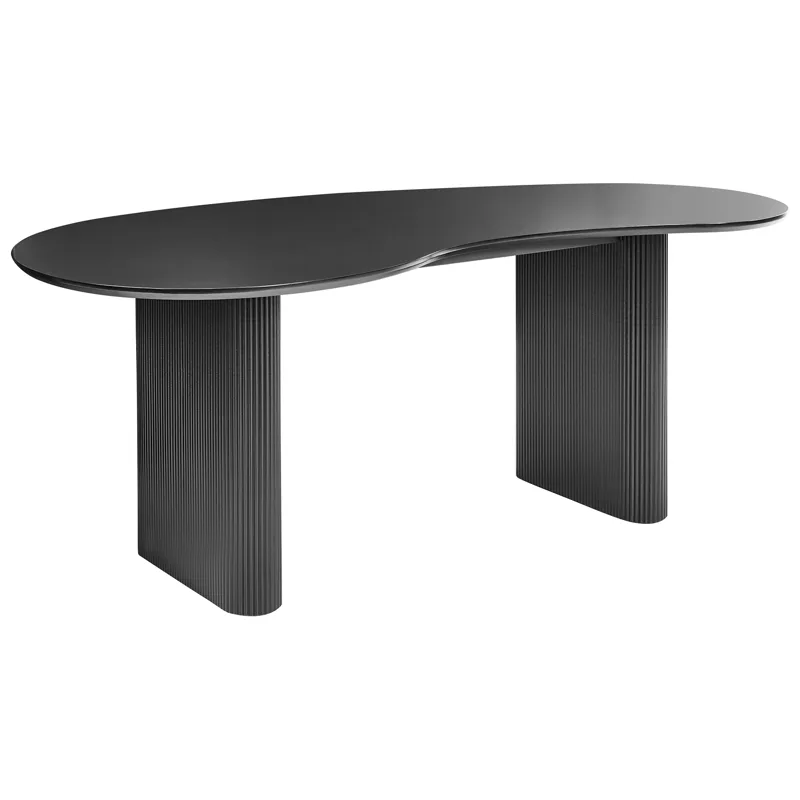 Spisebord Peery 198 cm, Sort