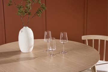 Spisebord Peach Flora spisebord ø120 - whitewash / finér Whitewash - Møbler - Borde - Spisebord og køkkenbord