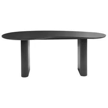 Spisebord Peery 198 cm - Sort - Møbler - Borde - Spisebord og køkkenbord