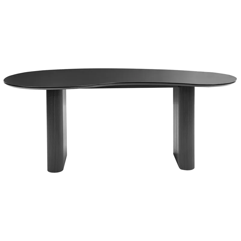 Spisebord Peery 198 cm - Sort - Møbler - Borde - Spisebord og køkkenbord