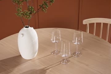 Spisebord Peach Flora spisebord ø120 - whitewash / finér Whitewash - Møbler - Borde - Spisebord og køkkenbord