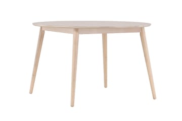 Spisebord Peach Flora spisebord ø120 - whitewash / finér Whitewash - Møbler - Borde - Spisebord og køkkenbord