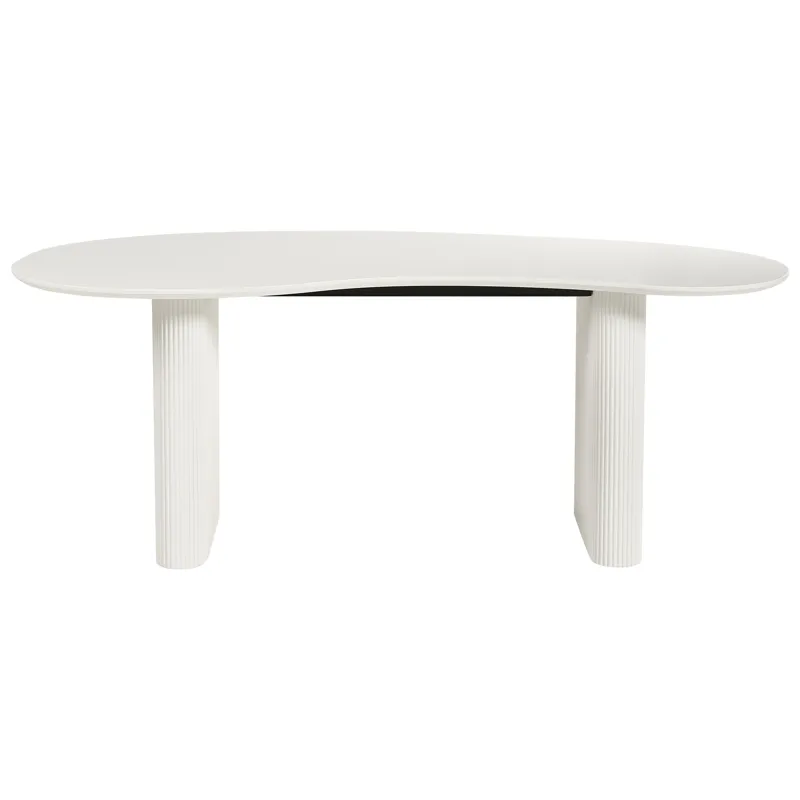 Spisebord Peery 198 cm - Hvid - Møbler - Borde - Spisebord og køkkenbord