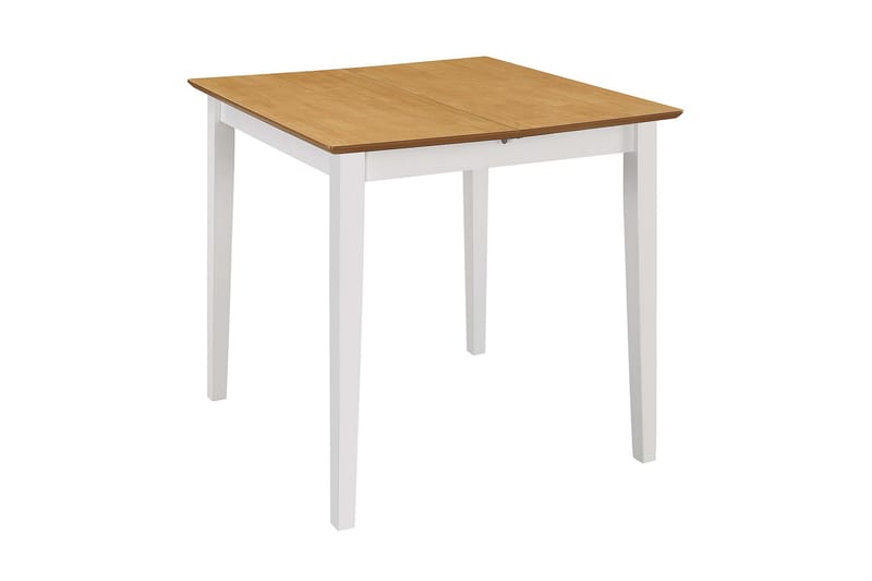 Spisebordssæt 5 Dele Mdf Hvid - Hvid - Spisebordssæt