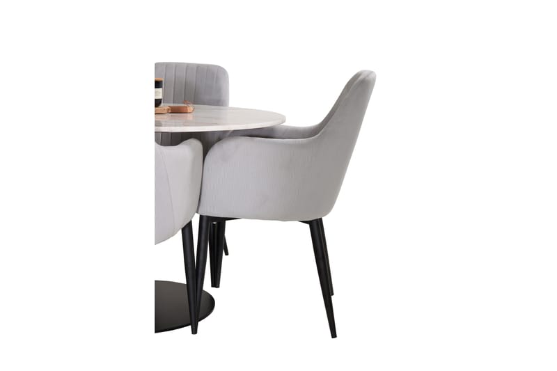 Admira Spisebord med Casper stol 4 stk - Spisebordssæt