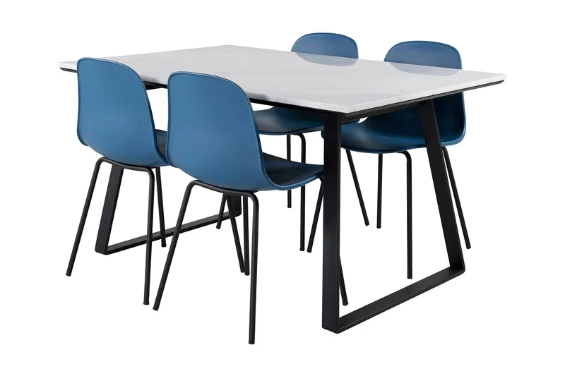 Admira Spisebordssæt 140 cm + 4 st Kullersbro Spisebordsstol, undefined