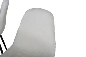 Admira Spisebordssæt 140 cm inkl 4 Ypas Stole - Marmor/Hvid/Sort - Møbler - Borde - Spisebordssæt