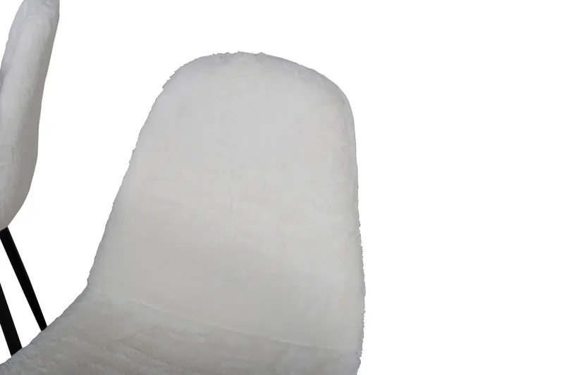 Admira Spisebordssæt 140 cm inkl 4 Ypas Stole - Marmor/Hvid/Sort - Møbler - Borde - Spisebordssæt