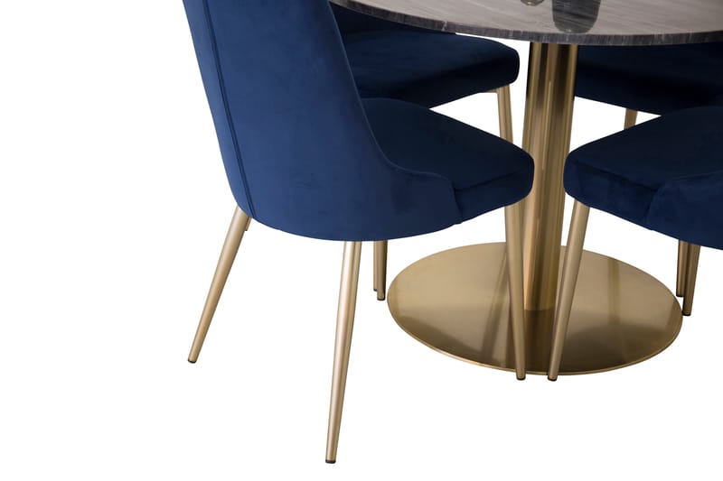 Admira spisebordssæt med 4 Valerie spisestole - Spisebordssæt